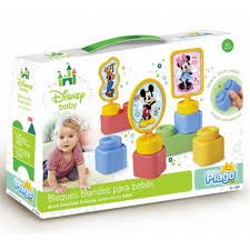 DISNEY BABY PIAGO BLOQUES X10 PCS