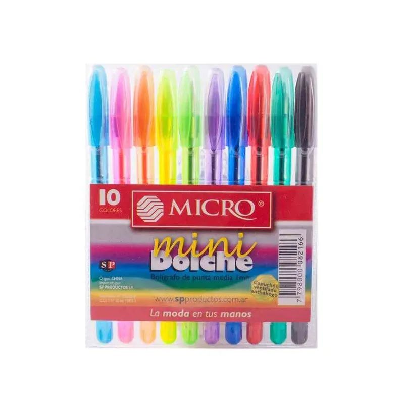 Lapicera  MINI DOLCHE X10