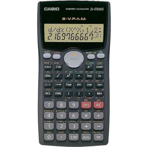 calculadorada cientifica CASIO 570