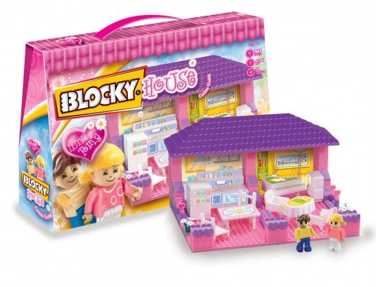 BLOCKY HOUSE X 90 PCS |COCINA-LIVING
