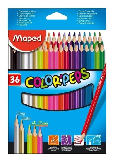 LAPICES MAPED X36