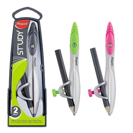 COMPAS STUDY METAL CON LAPIZ