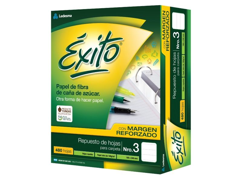 REPUESTO DE HOJA ÉXITO X480   (FAMILIAR)