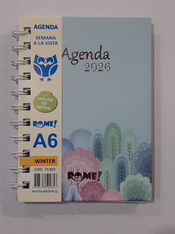 vista semanal A6  71202