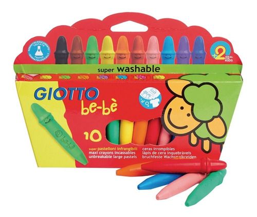 CRAYON  GIOTTO BEBE X10