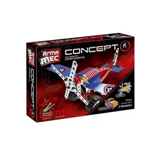 ARMAMEC CONCEPT 6 ACROBAT  155 PCS C/ HERRAMIENTAS