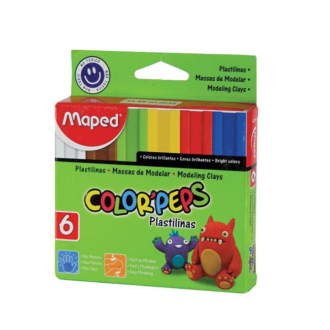 PLASTILINA MAPED X6