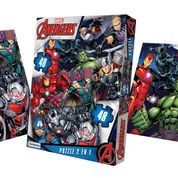 PUZZLES AVENGERS 2 X 48 PZAS