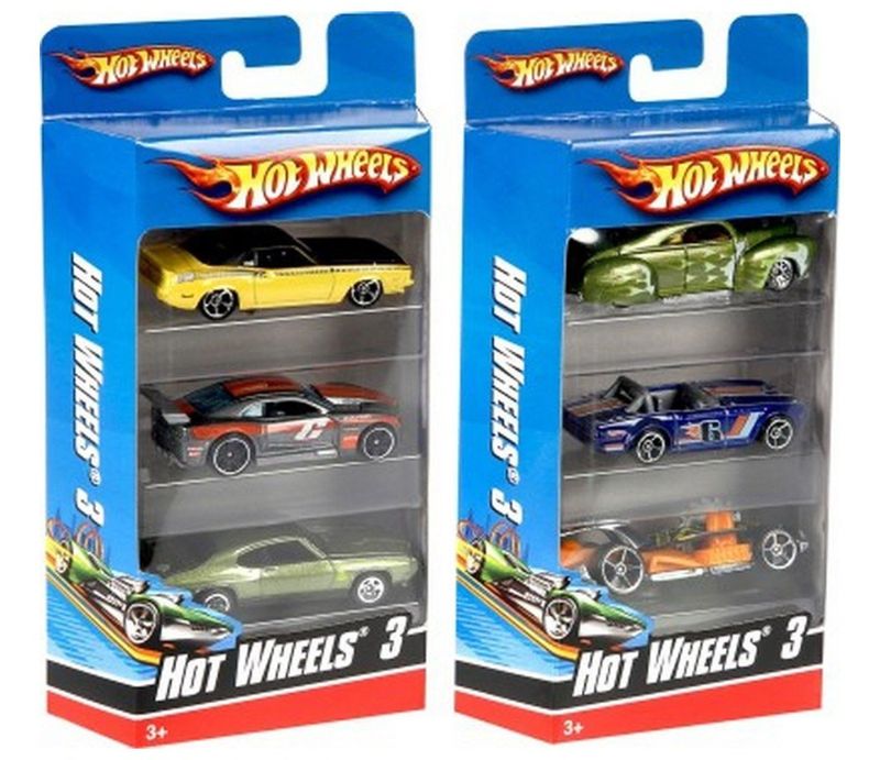HOT WHEELS AUTOS PACK X 3