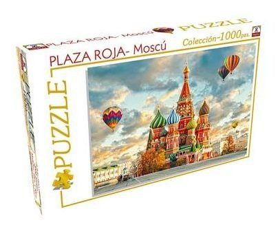 PUZZLE X 1000 PLAZA ROJA MOSCU RUSIA