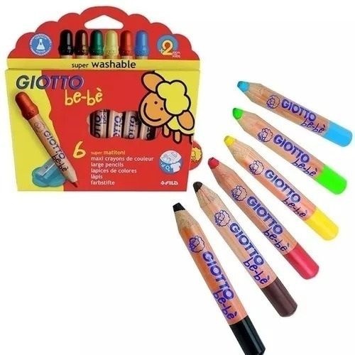LAPICES GIOTTO BEBE X6