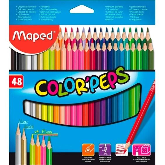 LAPICES MAPED X48
