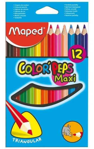 LAPICES MAPED MAXI X12