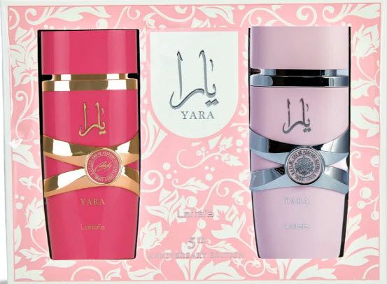 Lattafa Yara 100ml in set with yara candy
