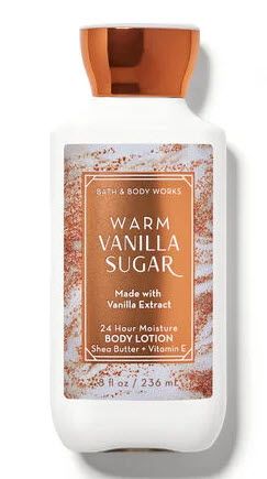 Warm Vanilla Sugar 8oz Bath & Body Lotion