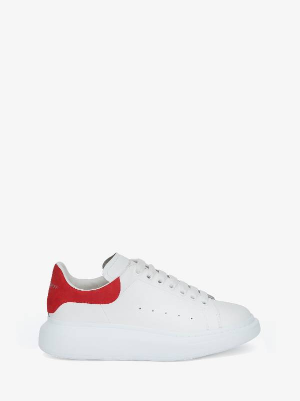 Men's Oversized SneakerWhite/Red