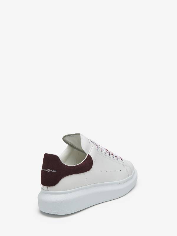 Women's Oversized SneakerWhite/Dark Burgundy