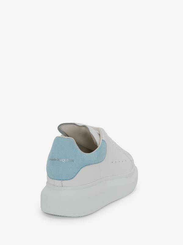 Women's Oversized SneakerWhite/Powder Blue