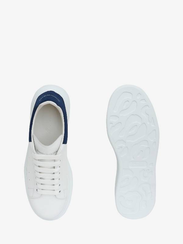 Men's Oversized SneakerWhite/Paris Blue