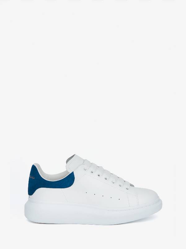 Men's Oversized SneakerWhite/Paris Blue