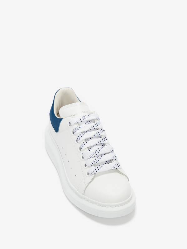 Men's Oversized SneakerWhite/Paris Blue