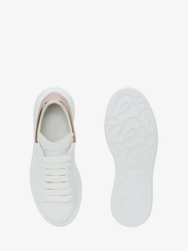 Women's Oversized SneakerWhite/Rose Gold