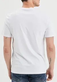 Creeks blue men's short-sleeved 1-pocket T-Shirt