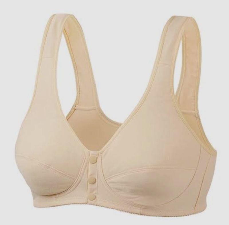 Front Button Wireless High Quality Cotton Comfort Bra