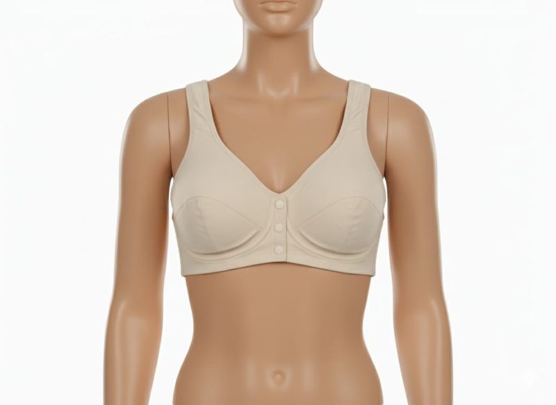 Front Button Wireless High Quality Cotton Comfort Bra