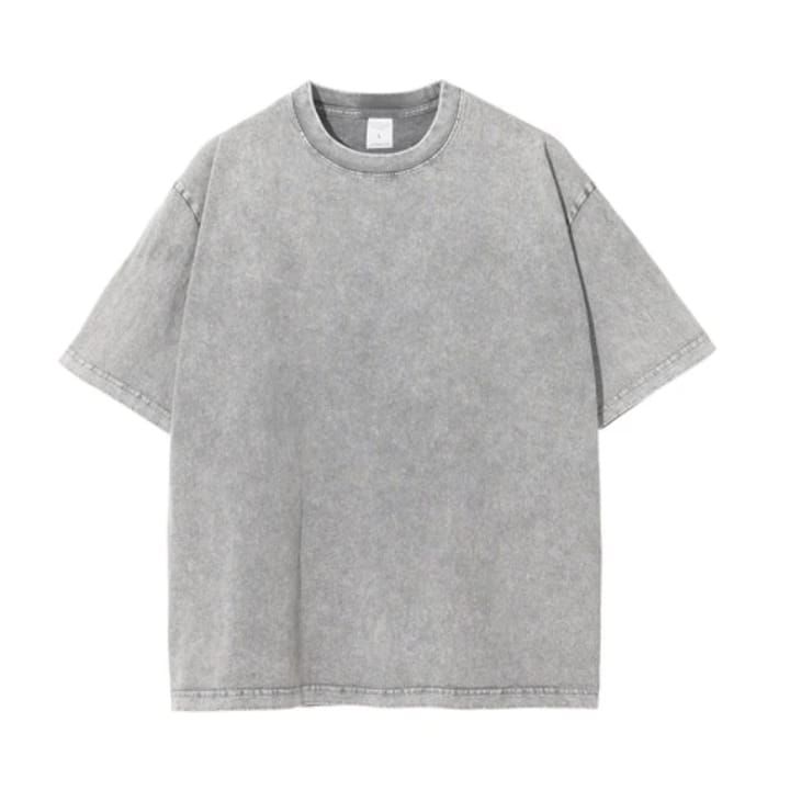 Acid wash T-shirt