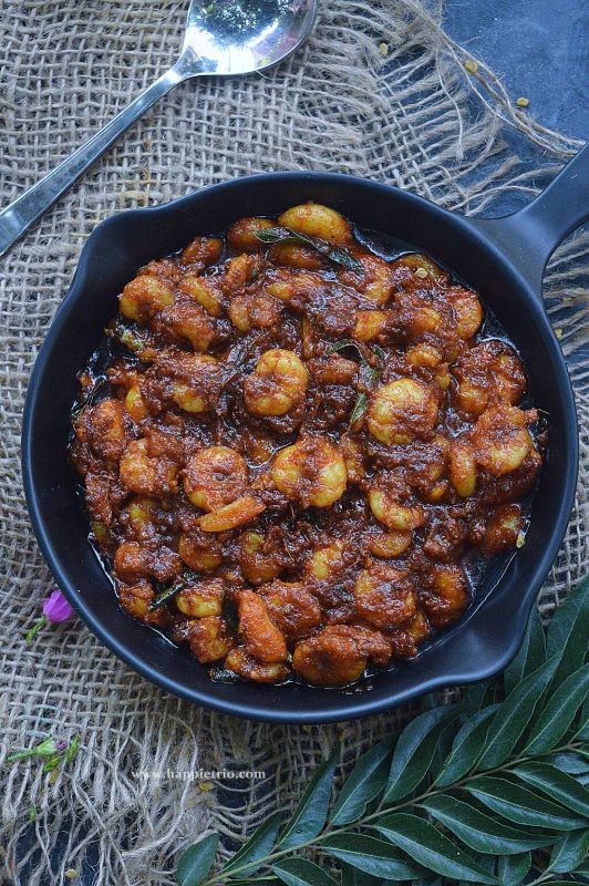 Prawn Pickle (Chemmeen Achar)