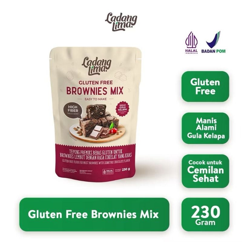 Premix brwonise mix gluten free