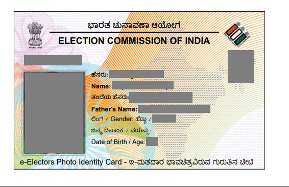 Voter ID New And Correction