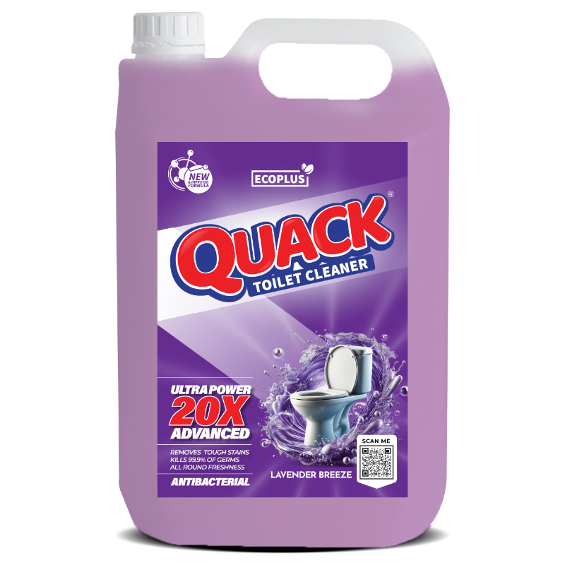 QUACK LAVENDER BREEZE TOILET CLEANER & DISINFECTANT