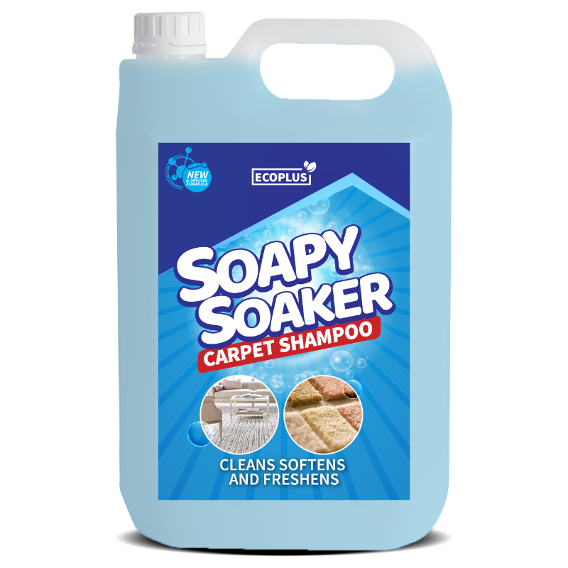 SOAPY SOAKER CARPET SHAMPOO