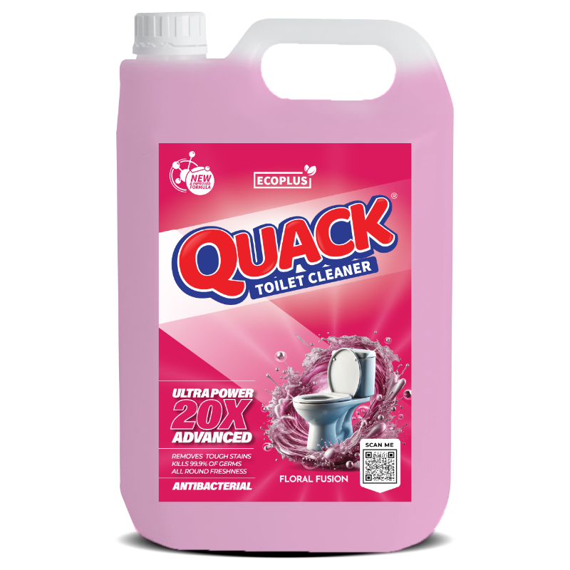 QUACK FLORAL FUSION TOILET CLEANER & DISINFECTANT
