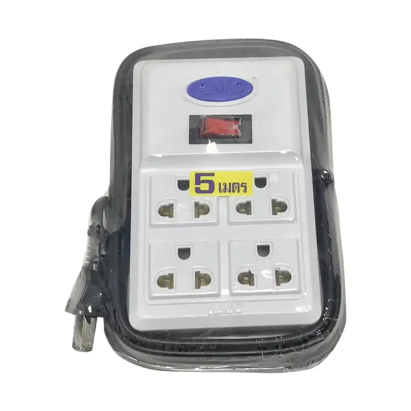 4way Extension Socket with switch