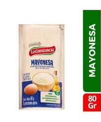 MAYONESA X 80 GRAMOS SOBRE