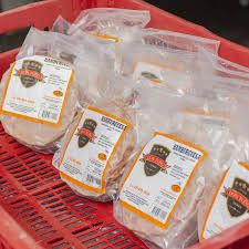 CARNE DE HAMBURGUESA CON TOCINETA X 10