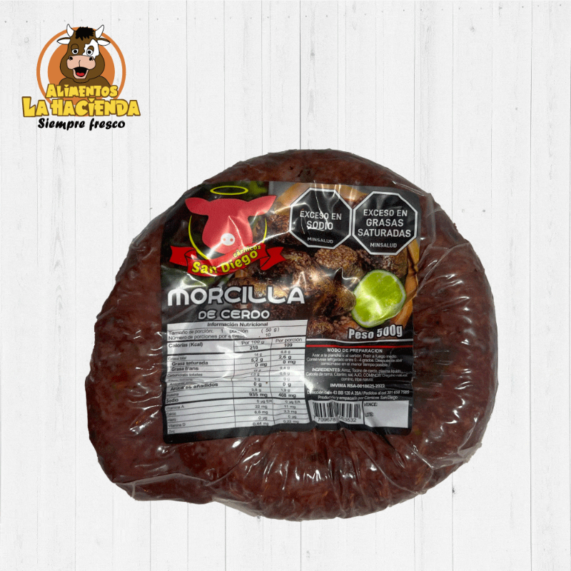 MORCILLA 500 GR