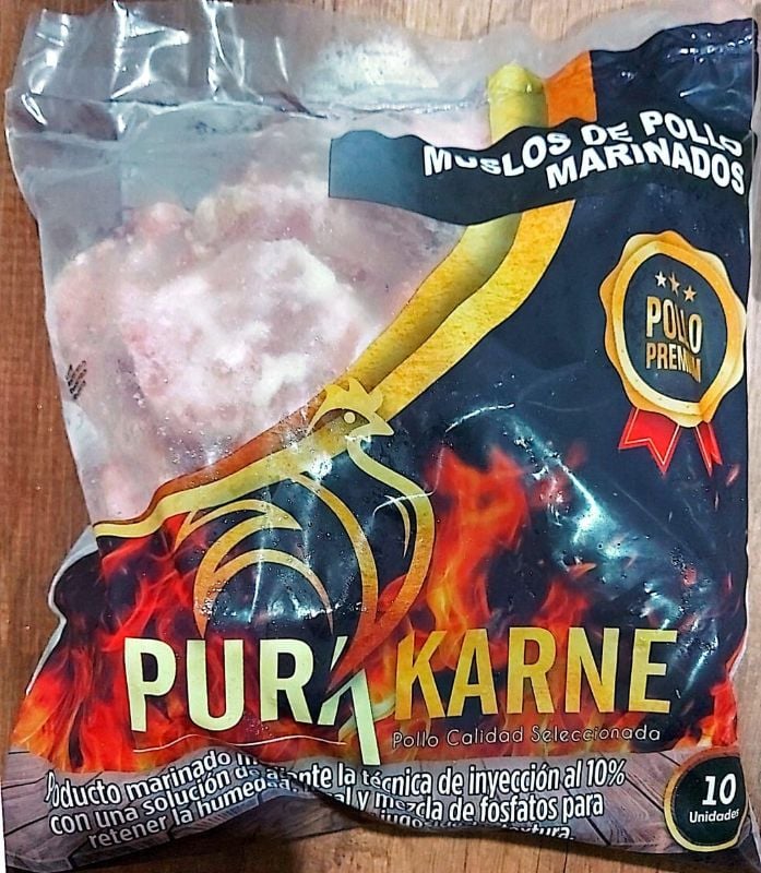 #7 COMBO    POLLO 1 PAQUETE X 10 MUSLOS 1 PAQUETE DE MUSLOS X 10