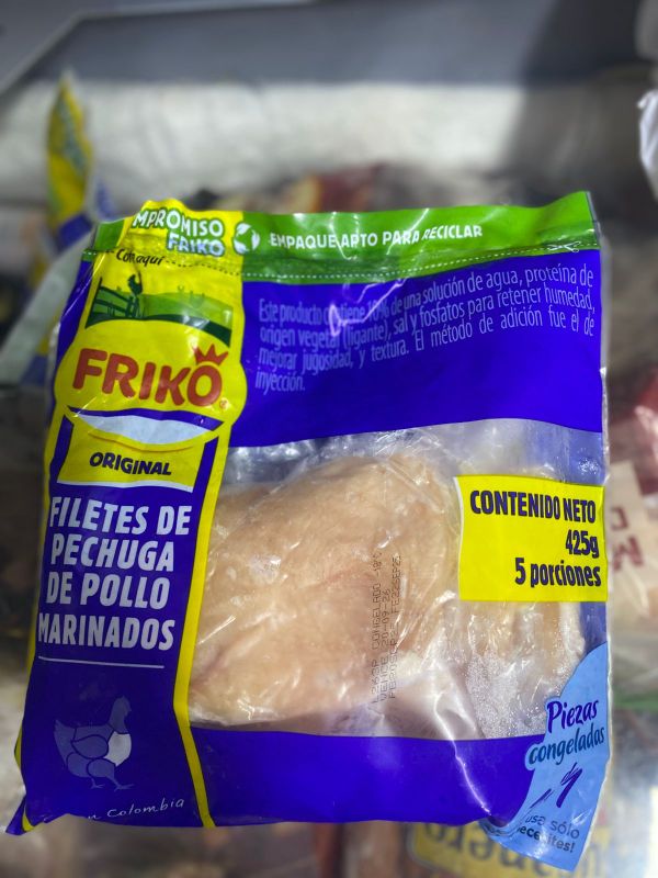 #16 COMBO      FILETE 3 PAQUETES DE FILETE DE PECHUGA X 5 UNIDADES  O SEA 15 FILETS