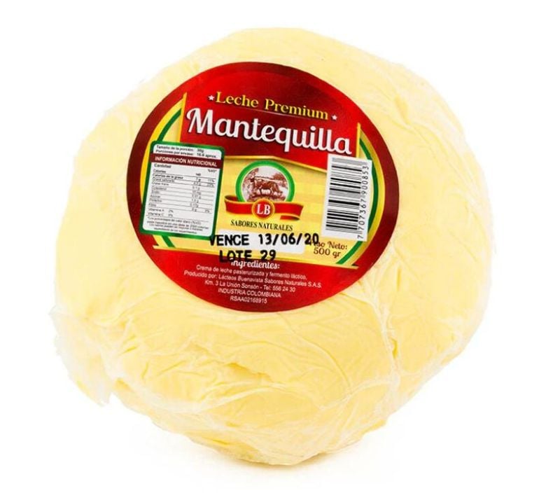 MANTEQUILLA CASERA 100%