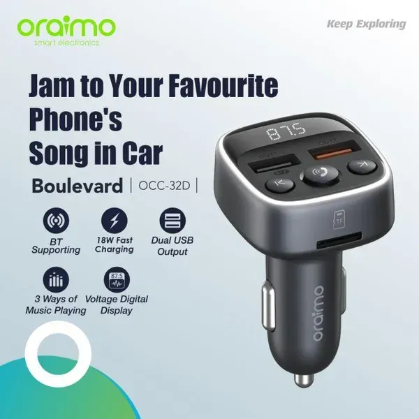 ORAIMO OCC-32D BOULEVARD 18W CAR CHARGER