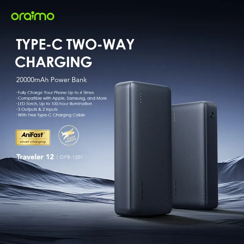 ORAIMO OPB-1201 TRAVELLER 12 20000mAH POWERBANK