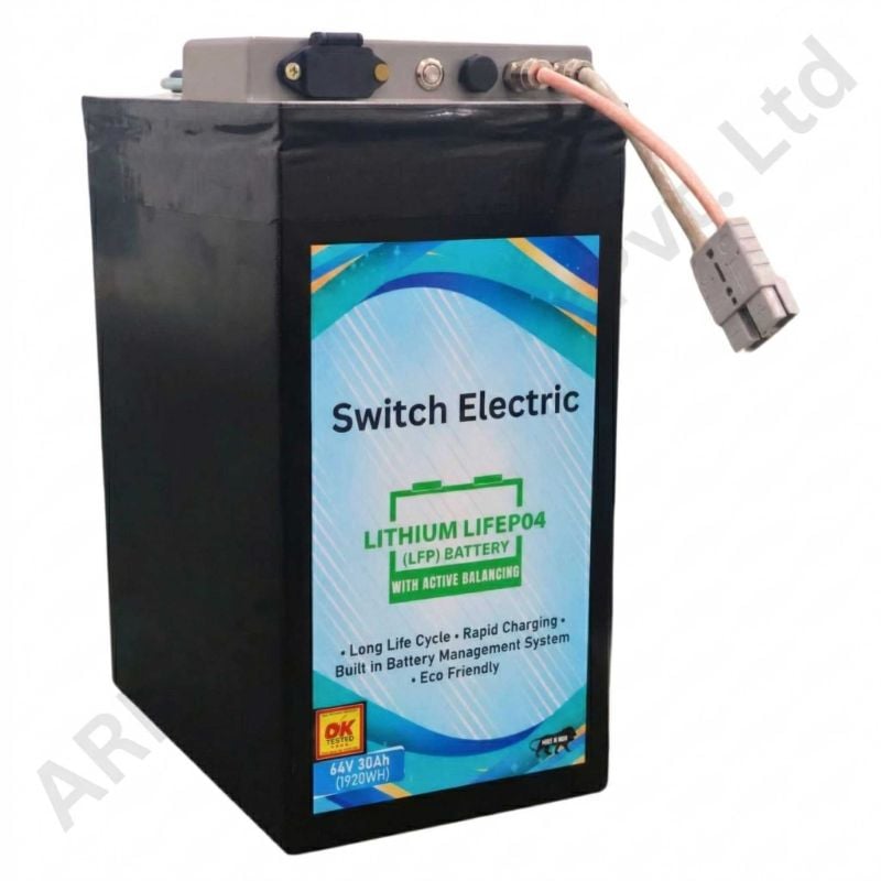 60v 30Ah Lithium Phosphate battery
