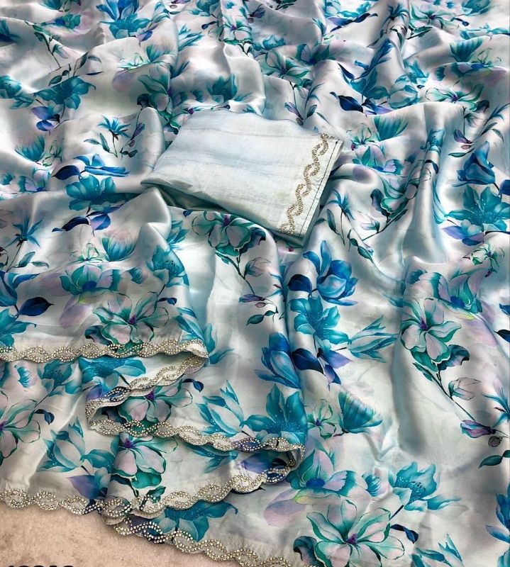 Georgette Floral digital print