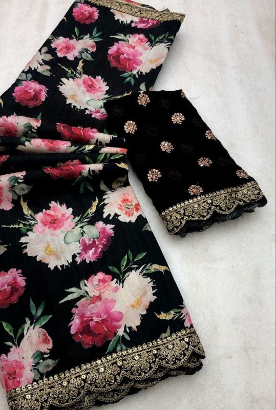 Handloom tussar silk