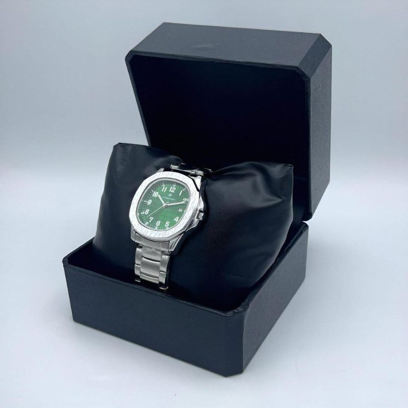 Men’s Stylish Casual Analog Watch – Stainless Steel Quartz with Date & Water Resistance