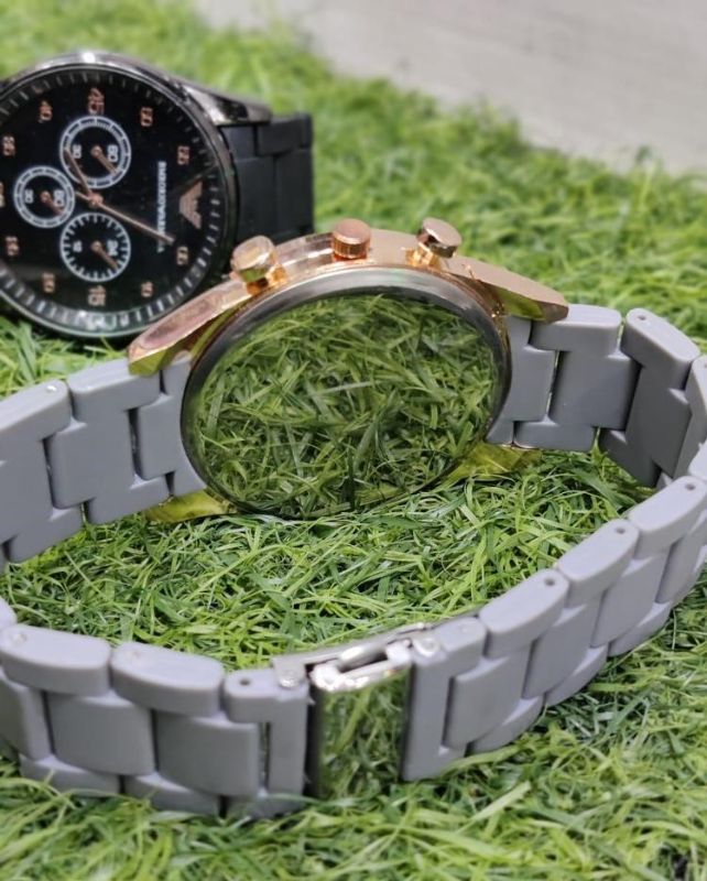 Men's Analogue Watch Rubber Chain